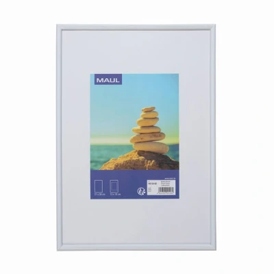 Image de Maul cadre photo A4 plastique 21 x 30 cm blanc