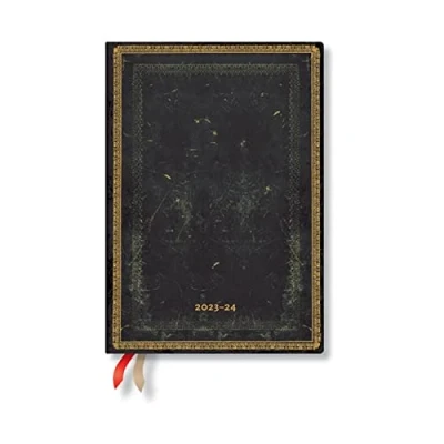 Afbeelding van Arabica (Old Leather Collection) Midi 18 month Dayplanner 2024