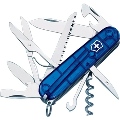 Afbeelding van Victorinox Huntsman 1.3713.T2 Zwitsers zakmes Aantal functies 15 Blauw (transparant)
