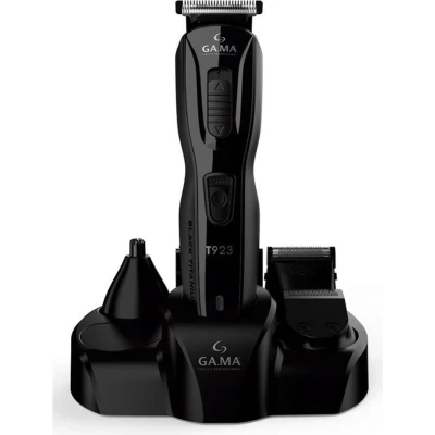 Afbeelding van GA.MA Clipper Titanium T923 USB Black Haibu by Kapperskorting.com