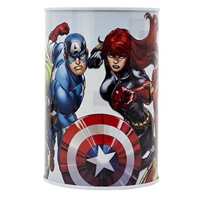 Afbeelding van Avengers Rolling Thunder Spaarpot Metaal 430 ML 15x10 cm