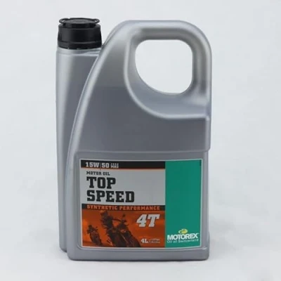 Afbeelding van Motorex Top Speed 4T 15W 50 4L Motorolie 7611197116608