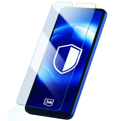 Afbeelding van 3mk, Schermbeschermer voor Xiaomi Redmi 14C Afgeschuind Gehard Glas 9H, Transparant