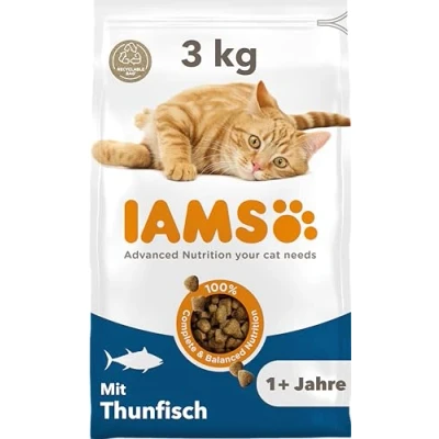 Afbeelding van 3x Iams Cat Adult Tuna 3 kg