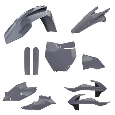 Afbeelding van Polisport Plastickit KTM SX125 SX150 SX250 SXF250 SXF350 SXF450 2016 2019 Grijs
