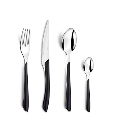 Image de Amefa Set de coutellerie 24 pcs Eclat Noir