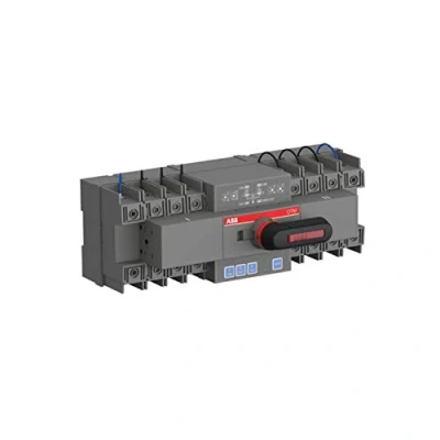 Afbeelding van ABB OTM63F4C21D400C automatische schakelaar 63A 4 pins ingangen Top in