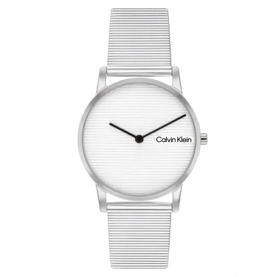 Afbeelding van Calvin Klein dames Horloge CK25100033 in de kleur Zilver