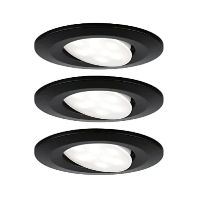 Afbeelding van Paulmann 99991 LED inbouwlamp vast ingebouwd 18 W Zwart (mat)