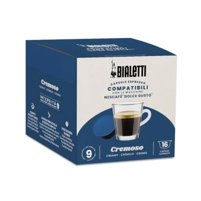 Afbeelding van Bialetti Cremoso Dolce Gusto Compatible Capsules 96 koffiecups