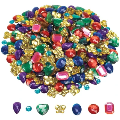 Afbeelding van Colorations Glitterende Strass Steentjes Groot, 453 gram