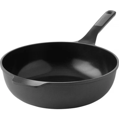 Afbeelding van LEO Wok antikleef Stone+ Ø 30cm Grijs PFAS vrij