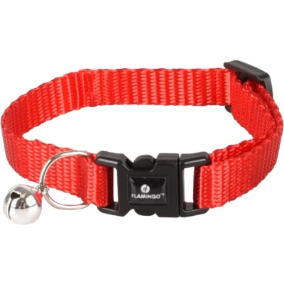 Afbeelding van Kittenhalsband Ziggi Rood 15 22 cm x 10 mm