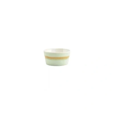 Afbeelding van Salt &amp; Pepper Kom 10xH5cm groen Flow (Set van 4)