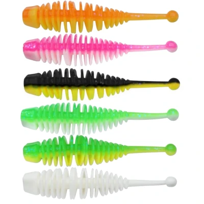 Afbeelding van Berkley Powerbait Power Flail Softbait 70mm Forel Kunstaas Milky White (12 Stuks) Shad