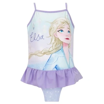 Afbeelding van Disney Frozen Badpak Meisje Elsa Meisjes, Blauw