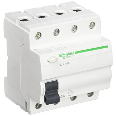 Image de Schneider Electric A9Z06463 Interrupteur différentiel 4P 63A 300Ma Classe AC