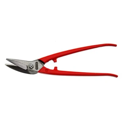 Afbeelding van Stubai 270001 Plaatschaar voor meerdere toepassingen, rechts, rood/zilver, 280 mm