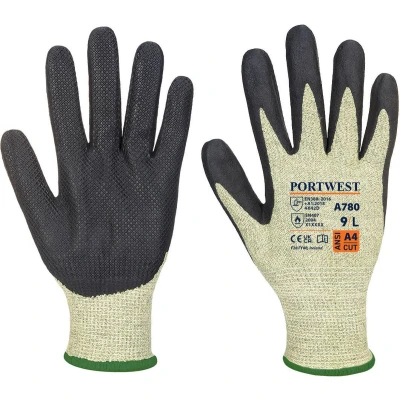 Afbeelding van Portwest Arc Grip handschoenen, maat L, groen / zwart