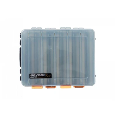 Afbeelding van Savage Gear Lurebox 2 Sided Smoke Short (20,5x17x4,8cm) Tacklebox