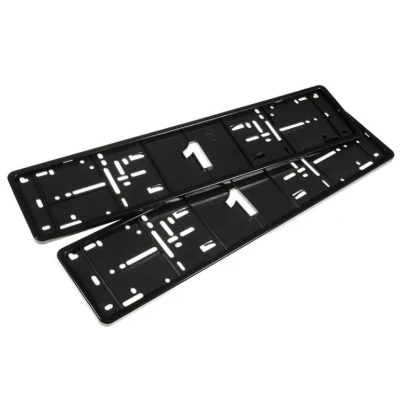 Afbeelding van Alti Giri MONO Premium Kentekenplaathouders Zwarte stijl