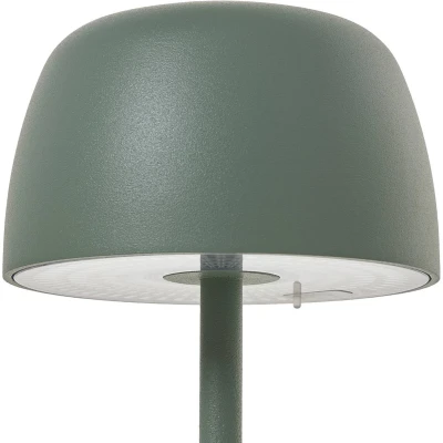 Afbeelding van Lindby Terraslampen met touchdimmer 1licht Gegoten aluminium, kunststof H: 27 cm saliegroen Inclusief lichtbron