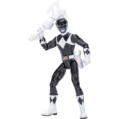Afbeelding van Hasbro Power Rangers Actiefiguur Mighty Morphin Black Ranger 15 cm Multicolours