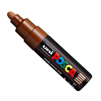 Afbeelding van Uni POSCA PC 7M Paint Marker Marker, brede punt 4,5 5,5 mm, 15 kleuren