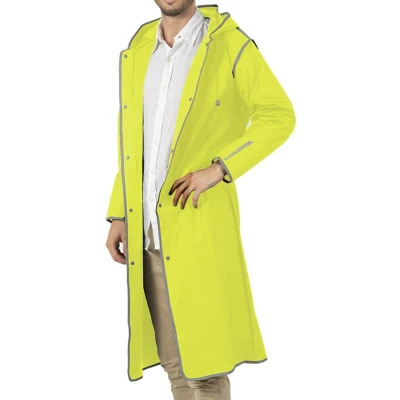 Afbeelding van Neon gele City Trench regenjas van Perletti M