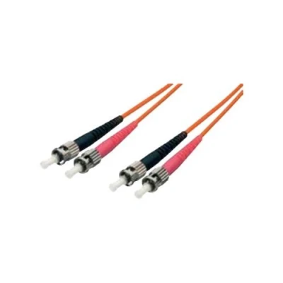 Image de equip Pro Cordon de raccordement mode unique ST (M) pour 1 m fibre optique duplex 9 / 125 micromètres OS2 sans halogène jaune