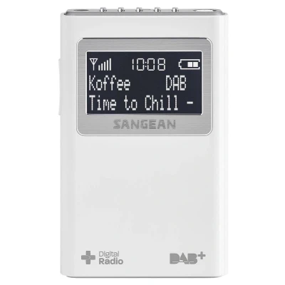 Afbeelding van Sangean Dpr 39 Zakradio Dab+ Wit