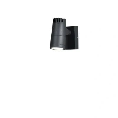 Afbeelding van Konstsmide Andria 7861 370 LED buitenlamp (wand) Energielabel: G (A G) 8 W Antraciet