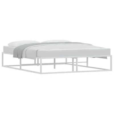 Afbeelding van vidaXL Bedframe zonder matras 160x200 cm wit