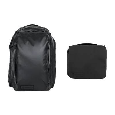 Afbeelding van WANDRD Transit 35L Travel Backpack Black Essential Bundle
