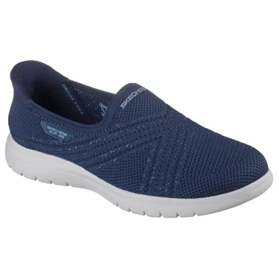 Afbeelding van Skechers Instapper Hands Free Slip Ins 138100 NVY Machine Washable
