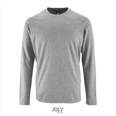 Afbeelding van SOL&#039;S Imperial LSL Men Grey Melange