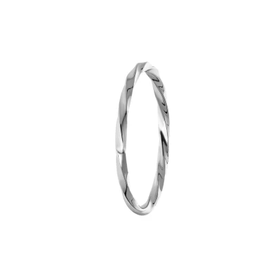 Afbeelding van Lucardi Ring silvercoloured, Dames, Maat: 53, Silver/coloured