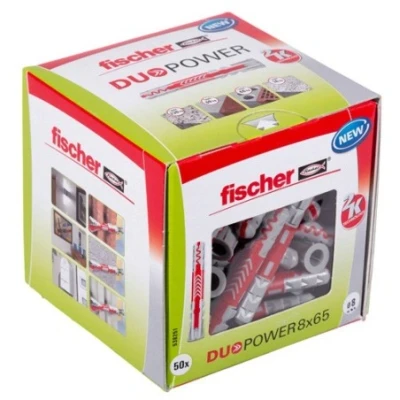 Afbeelding van Fischer plug duopower 8x65mm 50 stuks