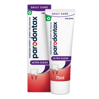 Afbeelding van Parodontax Ultra Clean tandpasta dagelijkse tegen bloedend tandvlees 75ML