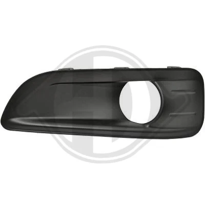 Afbeelding van DIEDERICHS 4073049 Bumper Grill met gat(en) voor mistlampen Links CITROËN: C4 II Hatchback