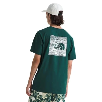 Afbeelding van The North Face BOX Celebration TEE Tshirt print, Heren, Maat: XXL, Deep nori