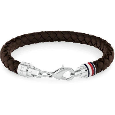 Afbeelding van Tommy Hilfiger Armband, Heren, Maat: One Size, Brown