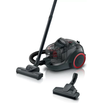 Afbeelding van Bosch ProPower BGC21POW1 Serie 4 Stofzuiger zonder zak Zwart/Rood