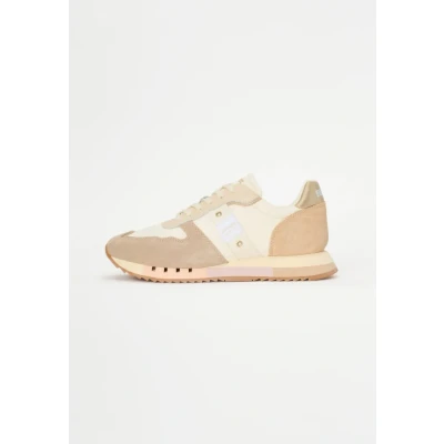 Afbeelding van Blauer Melrose Sneakers laag, Dames, Maat: 36, Cream/beige Leer/ synthetisch