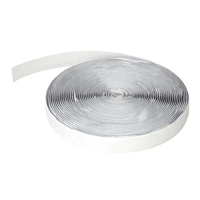 Afbeelding van HOOMEE Plakband voor magnetische muggennetten, haakband (12 m x 2 cm, wit)