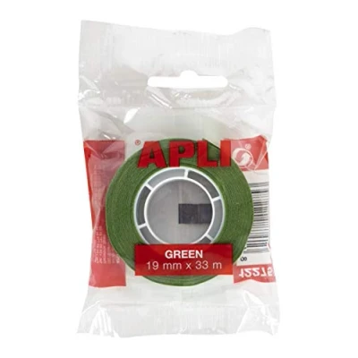 Afbeelding van Apli plakband ft 19mm x 33m, groen