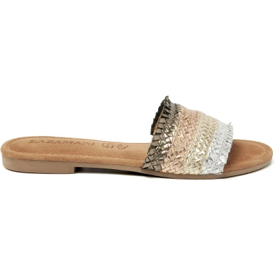 Afbeelding van Lazamani Muiltjes, Dames, Maat: 37, Gold Leer