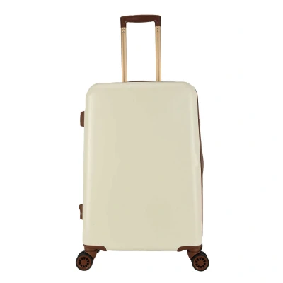 Afbeelding van Decent Retro Koffer Medium 67 cm White