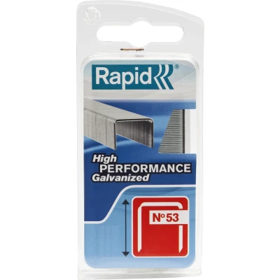 Afbeelding van Rapid 40109502 Nieten No. 53 Gegalvaniseerd 6mm (1080st)