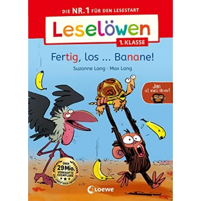 Afbeelding van Leselöwen 1. Klasse Jim ist mies drauf Fertig, los ... Banane!